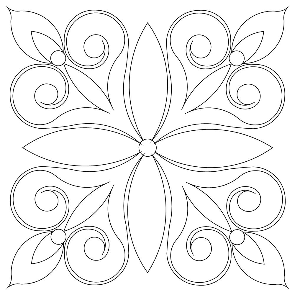 harmony block 005 Digital Pattern Sweet Dreams Quilt Studio Digital